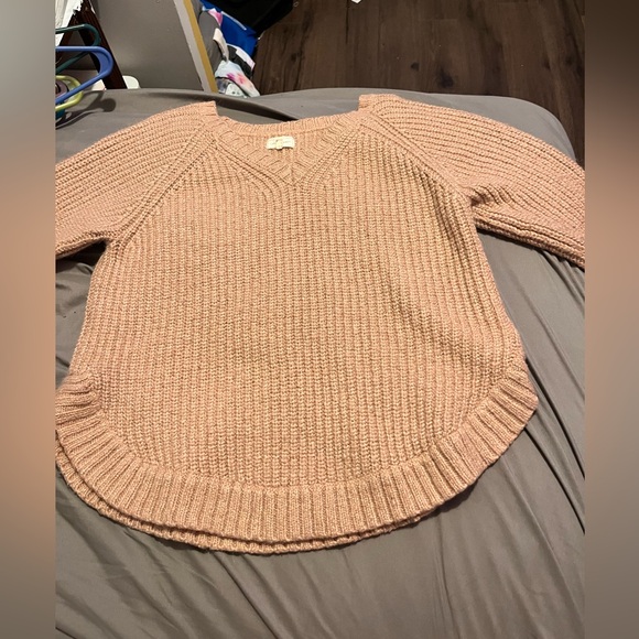 pink knitted sweater - Picture 3 of 3